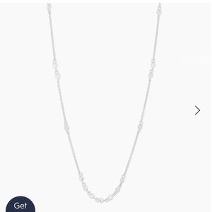 NWT Gorjana Chloe Mini Choker Silver